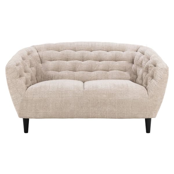 Ria sofa 2 seter chenille beige.