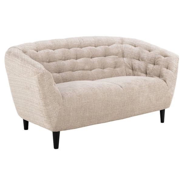 Ria sofa 2 personers chenille beige.