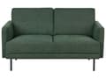 Miniatyrbilde 5 av 11: Sofagruppe Mørkegrønn Polyester 2-seters sofa Lenestol Metallben Vannavvisende stoff Minimalistisk og moderne stil Stue