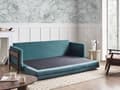 Miniatyrbillede 4 af 11: Sovesofa Grøn Polyester 3 Personers Smart Sofaseng med Udtræk Kompakt Sofa Sove Udtræksseng Komfort Sovebriks til Teenager
