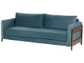 Miniatyrbillede 6 af 11: Sovesofa Grøn Polyester 3 Personers Smart Sofaseng med Udtræk Kompakt Sofa Sove Udtræksseng Komfort Sovebriks til Teenager