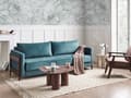 Miniatyrbillede 2 af 11: Sovesofa Grøn Polyester 3 Personers Smart Sofaseng med Udtræk Kompakt Sofa Sove Udtræksseng Komfort Sovebriks til Teenager