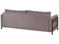 Miniatyrbillede 8 af 11: Sovesofa Taupe Polyester 3 Personers Smart Sofaseng med Udtræk Kompakt Sofa Sove Udtræksseng Komfort Sovebriks til Teenager