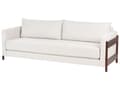 Miniatyrbillede 6 af 11: Sovesofa Off White Polyester 3 Personers Smart Sofaseng med Udtræk Kompakt Sofa Sove Udtræksseng Komfort Sovebriks til Teenager