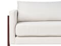 Miniatyrbillede 10 af 11: Sovesofa Off White Polyester 3 Personers Smart Sofaseng med Udtræk Kompakt Sofa Sove Udtræksseng Komfort Sovebriks til Teenager