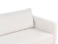 Miniatyrbillede 11 af 11: Sovesofa Off White Polyester 3 Personers Smart Sofaseng med Udtræk Kompakt Sofa Sove Udtræksseng Komfort Sovebriks til Teenager