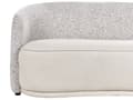 Miniatyrbillede 7 af 11: Trepersoners sofa beige moderne stil betrukket med to tekstiler