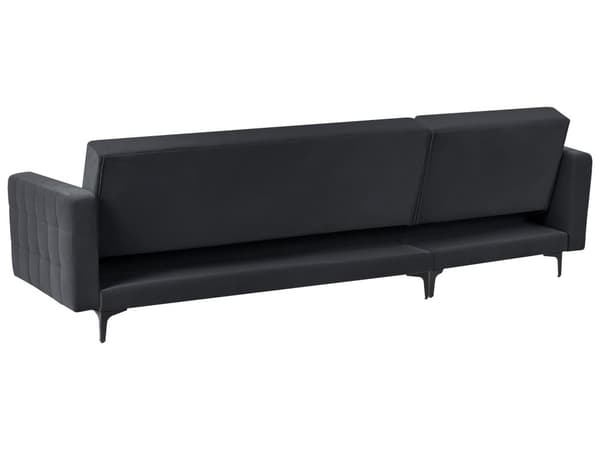 Høyre Hjørnesofa Svart Fløyel Tufted Stoff Moderne L-formet Modulær 4 Seter L Sjeselong