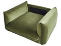 Miniatyrbilde 11 av 11: 5-seters sofagruppe Grønn Fløyel 3-seters sofa 2 lenestoler Ben i tre Pynteputer Moderne og skandinavisk stil Stue