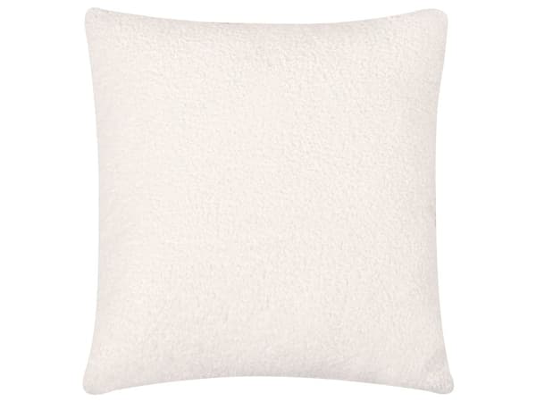 Sofa Hvid Boucle 3 Personers Bred Flydersofa til Stue Stofsofa Moderne Siddemøbel med Ekstra Rygpuder Designsofa