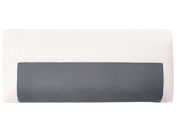 Sofa Hvid Boucle 3 Personers Bred Flydersofa til Stue Stofsofa Moderne Siddemøbel med Ekstra Rygpuder Designsofa