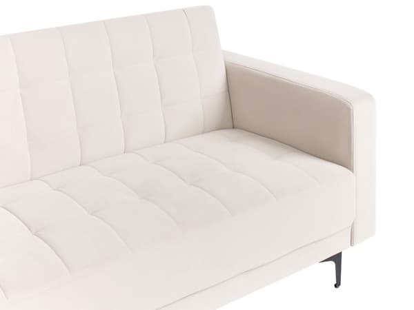 Vendbar Sovesofa med Sjeselong Høyrehånds Hjørnesofa Lysebeige Fløyels Tuftet Stoff Moderne L-formet Modulær 4 Seter med Ottoman Sjeselongue