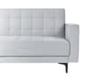 Miniatyrbillede 8 af 11: Sovesofa med Chaiselong Lysegrå Velour 4 Personers Sofa L Formet Hjørnesofa Dyb Sofaseng Blød Stofsofa Design Hjørnesovesofa Højrevendt