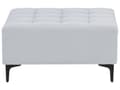 Miniatyrbillede 11 af 11: Sovesofa med Chaiselong Lysegrå Velour 4 Personers Sofa L Formet Hjørnesofa med Fodskammel Sofaseng Blød Stofsofa Design Hjørnesovesofa
