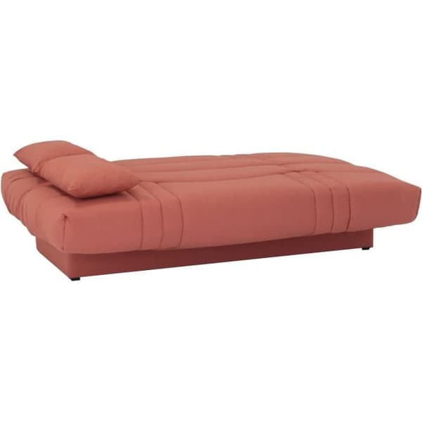 3-sits clic clac bänk - Terrakottatyg - Modern stil - L 190 x D 92 cm - DREAM