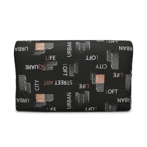 BZ Bänk - Svart Tyg - L143 x D97 x H89 cm - JOE
