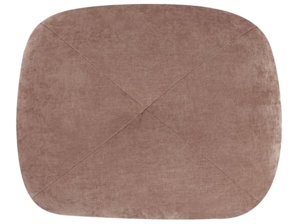 Sofa Puff Seng Brun Polstring Enkeltseng Sammenleggbar Stolseng med Pute Moderne Design