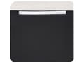 Miniatyrbilde 11 av 11: Sovesofa Off-white Stoff 2-seter Utfellbar ramme med madrass Gjesteseng Sofa