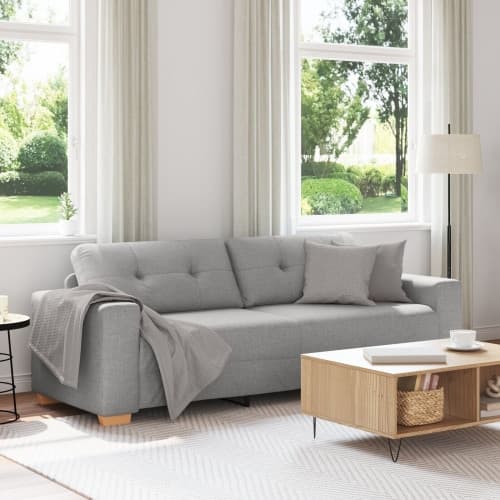 3-sitssoffa Moln Grå 180 cm Tyg