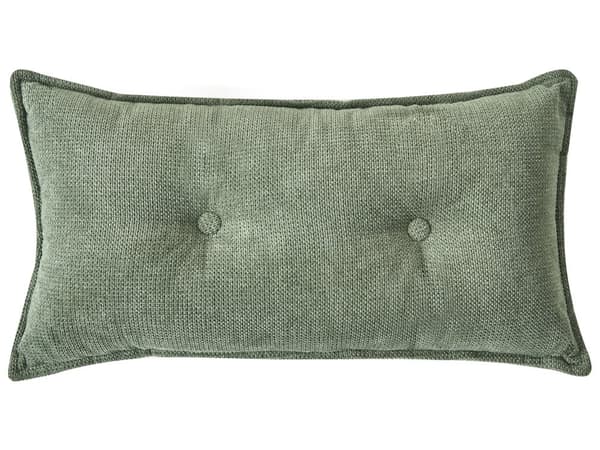 Høyre Hjørnesofa Mørkegrønn Chenille Polstring 3 Seter Ekstra Spredte Puter Moderne Stue