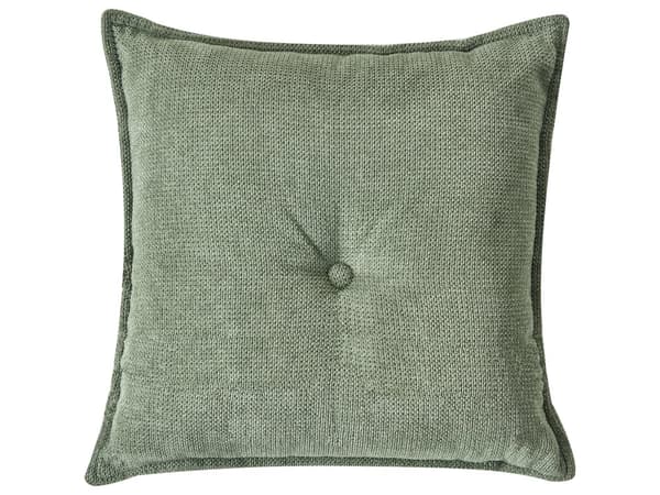 Høyre Hjørnesofa Mørkegrønn Chenille Polstring 3 Seter Ekstra Spredte Puter Moderne Stue