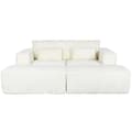 Miniatyrbild 8 av 8: Soffa Home ESPRIT Kräm Scandi 220 x 158 x 91 cm