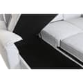 Miniatyrbild 7 av 11: Bäddsoffa Home ESPRIT Ljusgrå Modern 220 x 153 x 88 cm