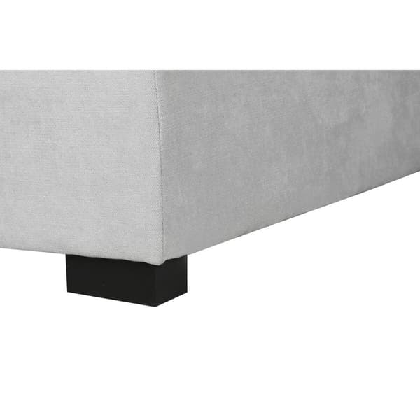 Bäddsoffa Home ESPRIT Grå Modern 298 x 154 x 92 cm