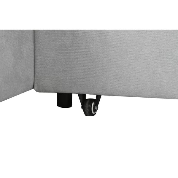 Bäddsoffa Home ESPRIT Grå Modern 298 x 154 x 92 cm