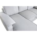 Miniatyrbillede 10 af 11: Sovesofa Home ESPRIT Lysegrå Moderne 220 x 153 x 88 cm