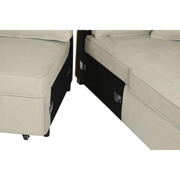 Sovesofa Home ESPRIT Sand Moderne 298 x 154 x 92 cm