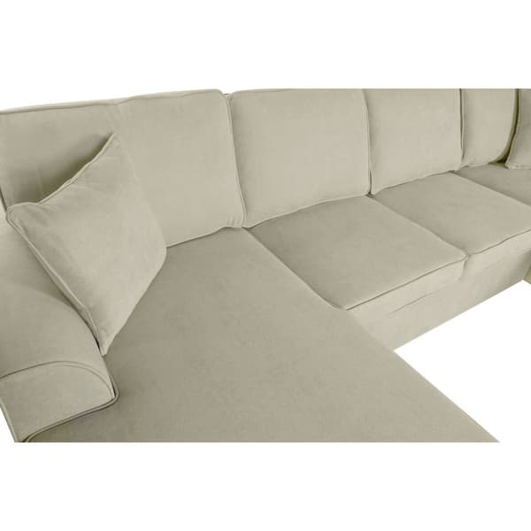 Sovesofa Home ESPRIT Sand Moderne 298 x 154 x 92 cm