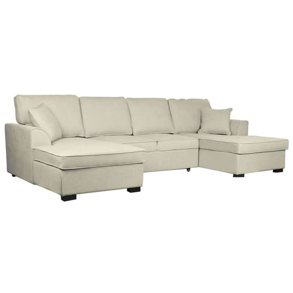 Sovesofa Home ESPRIT Sand Moderne 298 x 154 x 92 cm