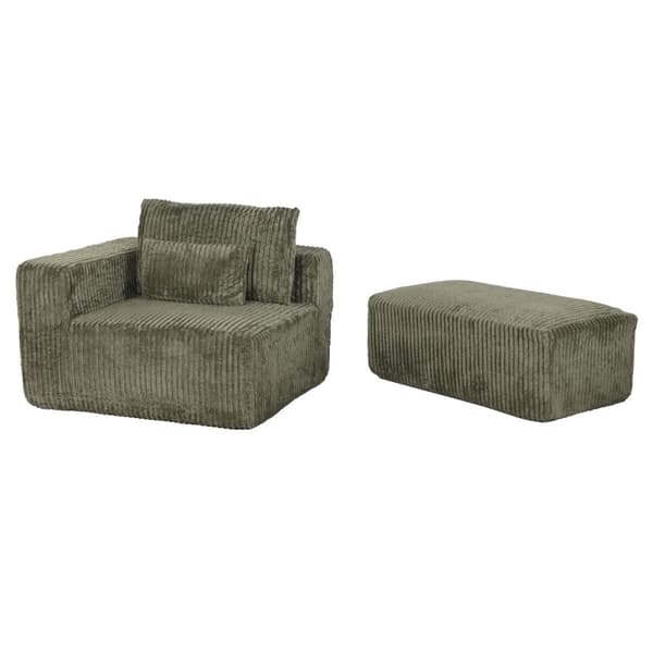 Sofa Home ESPRIT Grønn Scandi 220 x 158 x 91 cm