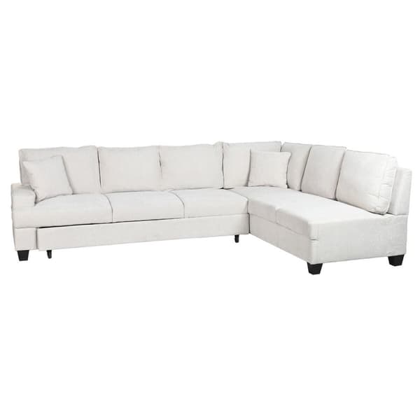 Vuodesohva Home ESPRIT Beige Moderni 285 x 260 x 90 cm