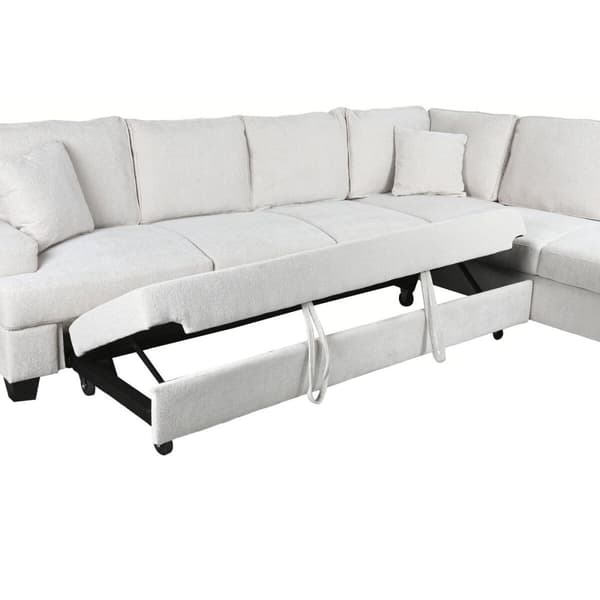 Vuodesohva Home ESPRIT Beige Moderni 285 x 260 x 90 cm