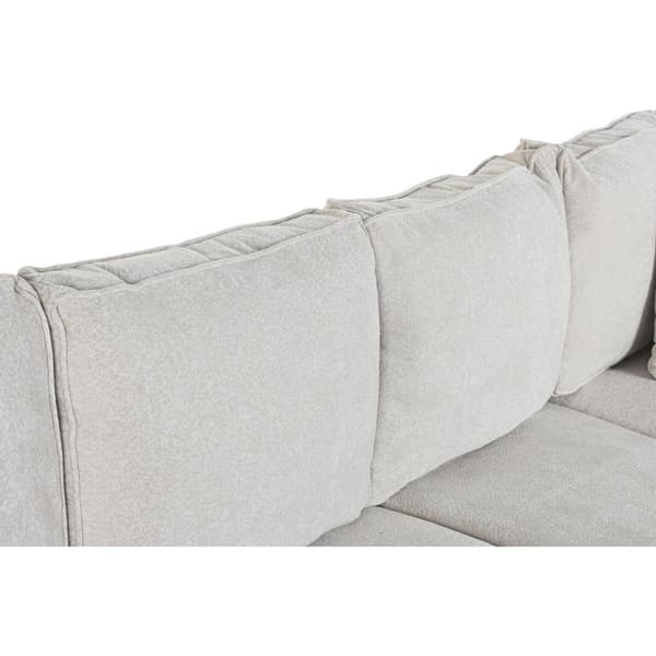 Vuodesohva Home ESPRIT Beige Moderni 285 x 260 x 90 cm