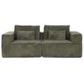 Pikkukuva 2 / 8: Sohva Home ESPRIT Vihreä Scandi 220 x 158 x 91 cm