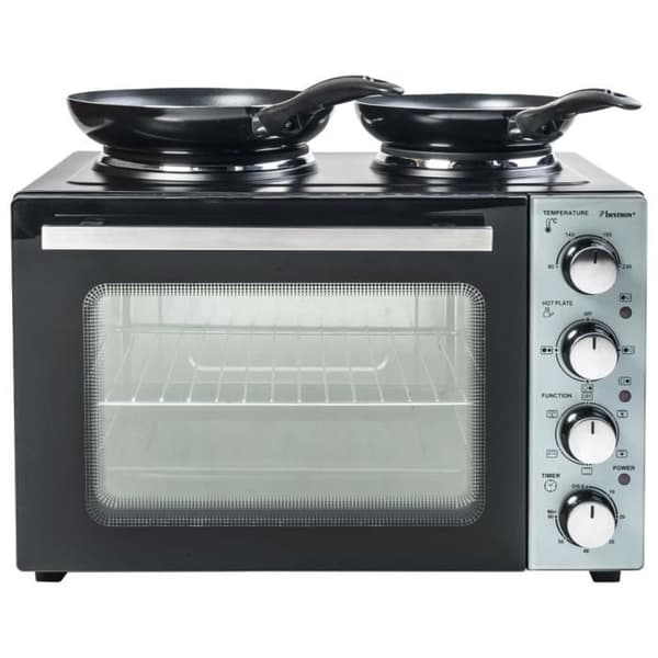 Bestron Grill med 2 Crispy &amp; Co AOV31CP 3200W 31L