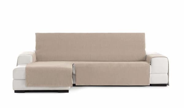 Canape - soffa - divan Eysa - 1 - Practica schäslong 290cm Vänster framifrån Flik Färg 0-Camel