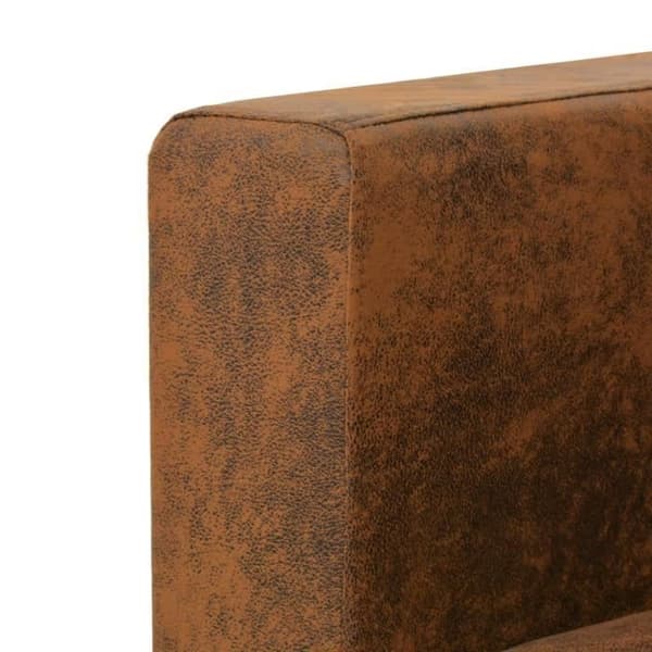 MVS 2-sits soffa 137 x 73 x 82 cm Konstgjord mocka ®Contemporain®DMJEAQ®