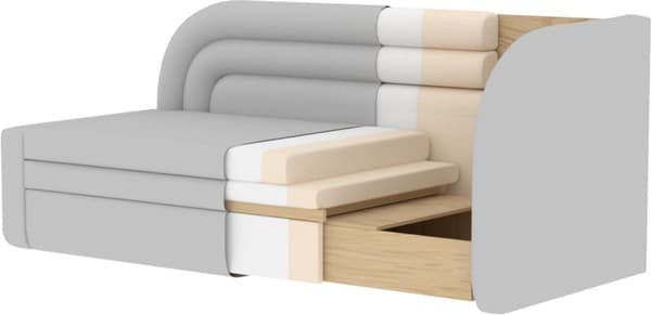 Bäddsoffa Quilltique