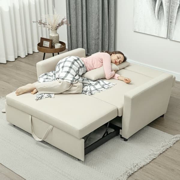 Sovesofa, 155x90x88.5 cm, Beige