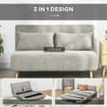 Miniatyrbillede 4 af 9: Sovesofa, 141x90x81 cm, Grå