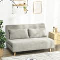 Miniatyrbillede 2 af 9: Sovesofa, 141x90x81 cm, Grå