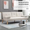 Miniatyrbillede 4 af 9: Sovesofa, 3-personers, 181x77x78 cm, Beige