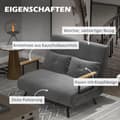 Miniatyrbillede 6 af 9: Sofaseng, 102x73x81 cm, Mørkegrå