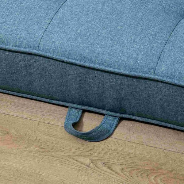 Sovesofa, 2-personers, 147.5x75x85 cm, Blå