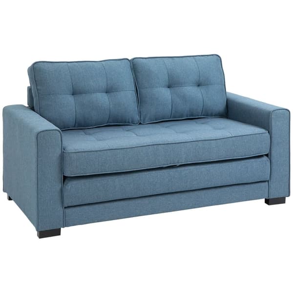 Sovesofa, 2-personers, 147.5x75x85 cm, Blå