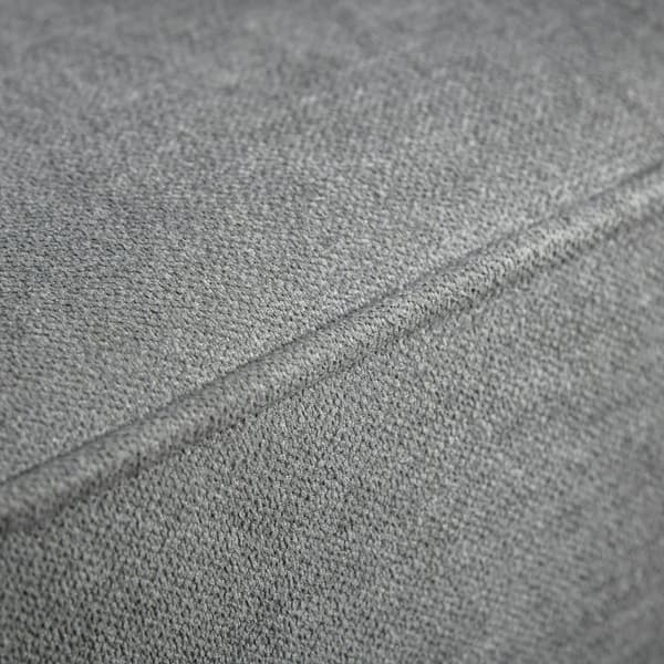 Bäddsoffa, 3-sits, 187x91x85 cm, Grå